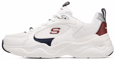 (Women) Skechers DLITES Airy 3.0 'White Navy Red' 896149-WMLT (Women) Skechers DLITES Airy 3.0 'White Navy Red' 896149-WMLT