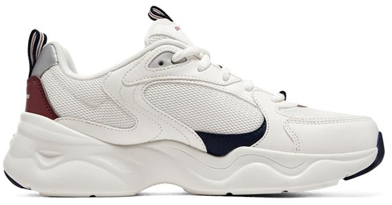 Skechers D‘lites Airy 3.0 復古低筒運動休閒鞋 女款 白彩色 Order Skechers D‘lites Airy 3.0 復古低筒運動休閒鞋 女款 白彩色