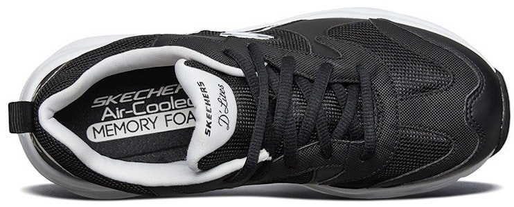 (W) スケッチャーズ D'Lites Airy ブラック/ホワイト 66666231-BKW Lookbook (W) スケッチャーズ D'Lites Airy ブラック/ホワイト 66666231-BKW