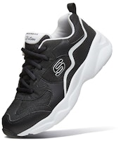 (W) Skechers D'Lites Airy 'Hitam Putih' 66666231-BKW Shop (W) Skechers D'Lites Airy 'Hitam Putih' 66666231-BKW