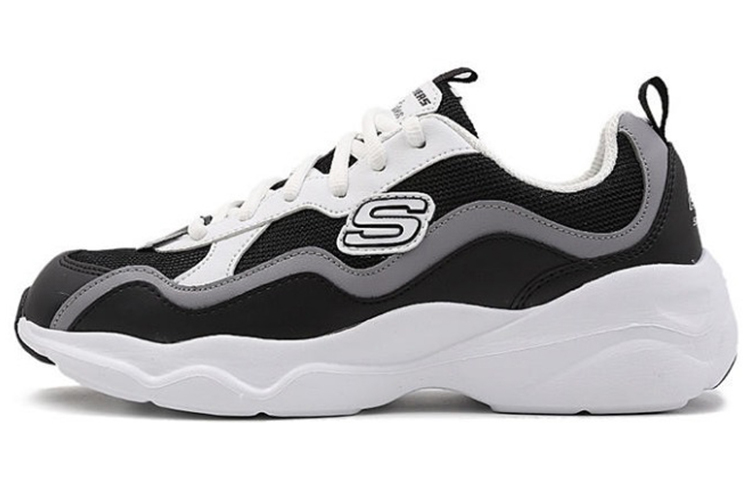 Buy (W) スケッチャーズ D'Lites Airy 黒白 (Sukecchaazu D'Lites Airy Kuro Shiro) 88888201-BKW