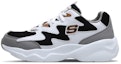 Buy (W) Skechers D'lites Airy 'Hitam Putih Kelabu' 88888105-BKGD