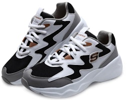 (W) Skechers D'lites Airy 'Hitam Putih Kelabu' 88888105-BKGD Lookbook (W) Skechers D'lites Airy 'Hitam Putih Kelabu' 88888105-BKGD