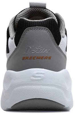 (Women) Skechers D'lites Airy 'Black White Grey' 88888105-BKGD Shop (Women) Skechers D'lites Airy 'Black White Grey' 88888105-BKGD