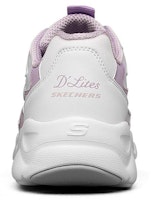 (W) Skechers D'Lites 透气低帮跑鞋 紫色 896005-WLV Shop (W) Skechers D'Lites 透气低帮跑鞋 紫色 896005-WLV