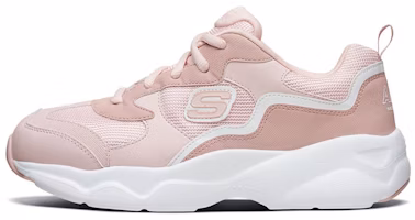 (Women) Skechers D Lites Airy Low-Top Daddy Shoes Light-Pink 66666231-LTPK (Women) Skechers D Lites Airy Low-Top Daddy Shoes Light-Pink 66666231-LTPK