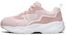 (W) Skechers D Lites Airy Kasut Daddy Rendah Warna Merah Jambu Muda 66666231-LTPK