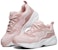 (W) Skechers D Lites Airy Kasut Daddy Rendah Warna Merah Jambu Muda 66666231-LTPK