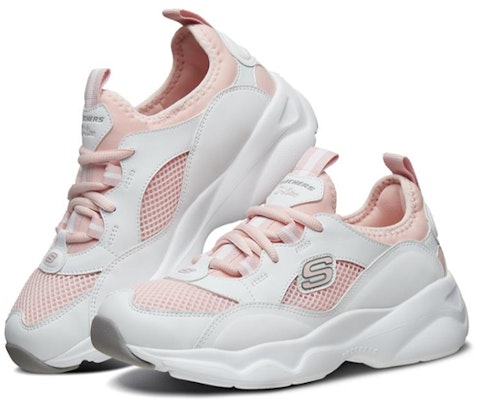 (W) Skechers D lites Airy Light-Pink/Putih 66666207-WLPK Lookbook (W) Skechers D lites Airy Light-Pink/Putih 66666207-WLPK