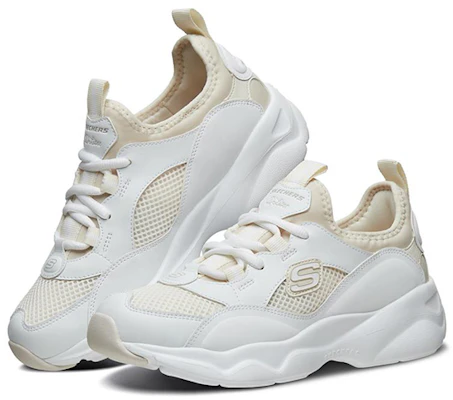 (W) Skechers D''Lites Airy ''Natural Low Top'' Lage Sneakers 66666207-WNT Lookbook (W) Skechers D''Lites Airy ''Natural Low Top'' Lage Sneakers 66666207-WNT