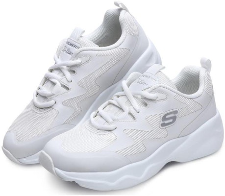 (W) Skechers D'LITES Airy 'Putih Salju' 88888155-WHT Lookbook (W) Skechers D'LITES Airy 'Putih Salju' 88888155-WHT