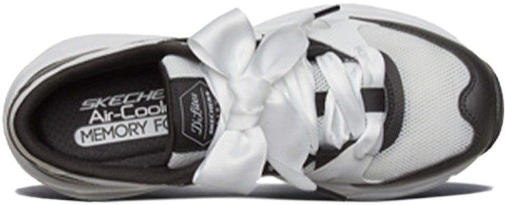 (W) Skechers D'Lites Airy Sepatu Low-Top Daddy Putih/Hitam 66666203-WBK Lookbook (W) Skechers D'Lites Airy Sepatu Low-Top Daddy Putih/Hitam 66666203-WBK