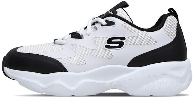 (W) Skechers D'LITES Airy 'Putih Hitam' 88888155-WBK Buy (W) Skechers D'LITES Airy 'Putih Hitam' 88888155-WBK