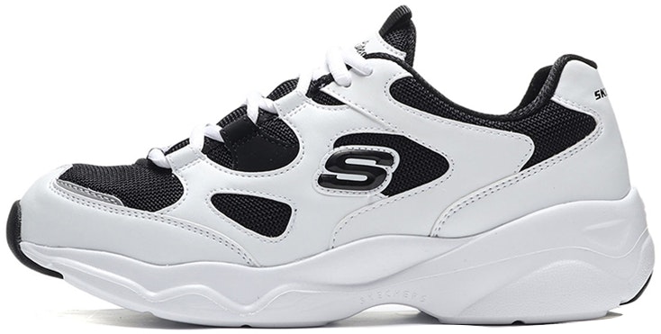 women-skechers-d-lites-airy-white-black-88888364-wbk