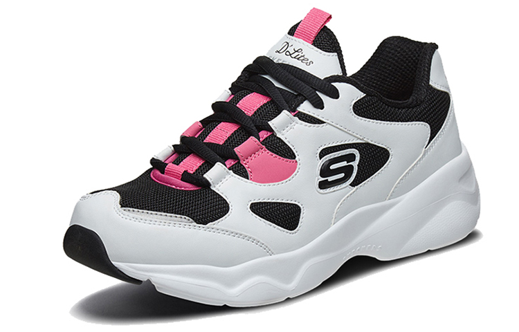 Lookbook (W) 斯凯奇 D'Lites Airy '白黑粉' 88888364-WPBK