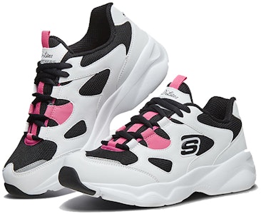 (W) スケッチャーズ D'Lites Airy 白黒ピンク 88888364-WPBK Shop (W) スケッチャーズ D'Lites Airy 白黒ピンク 88888364-WPBK