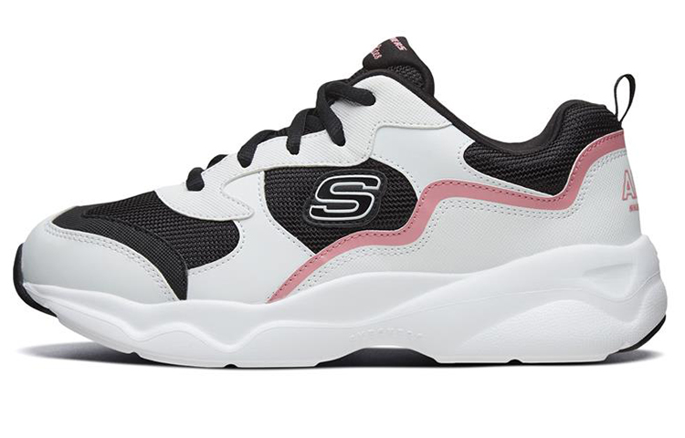 (Women) Skechers D'Lites Airy 'White pink' 66666231-WBPK
