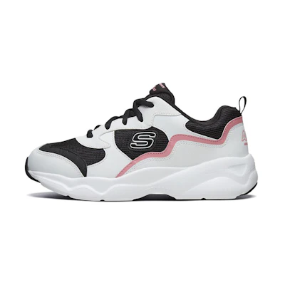 (W) Skechers D'Lites Airy 'White pink'