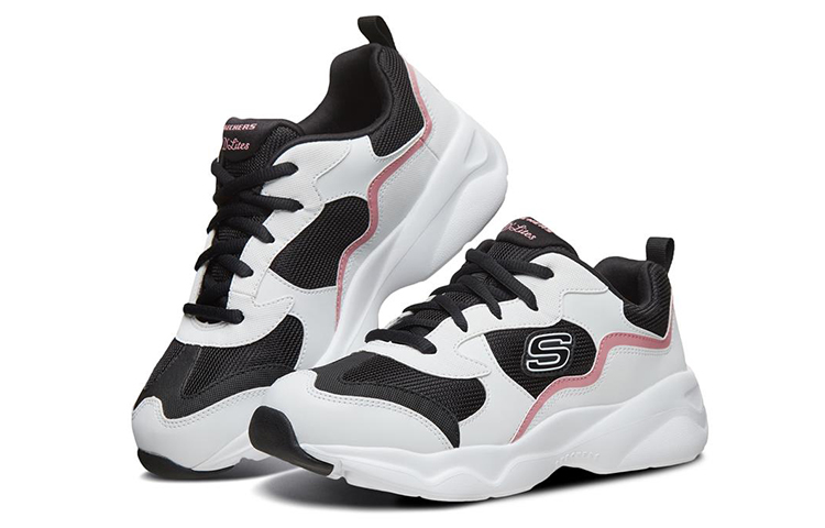 (W) Skechers D'Lites Airy 'White pink' 圖 3