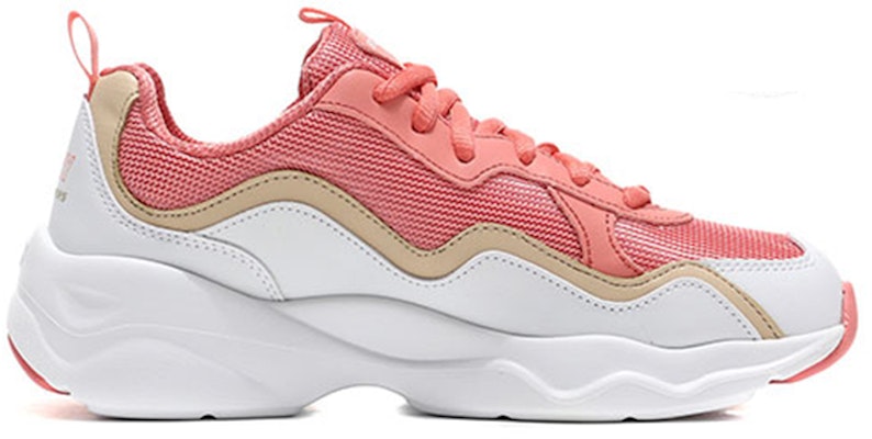 (W) Skechers D'Lites Airy 'Putih Merah' 88888201-WCRL Order (W) Skechers D'Lites Airy 'Putih Merah' 88888201-WCRL