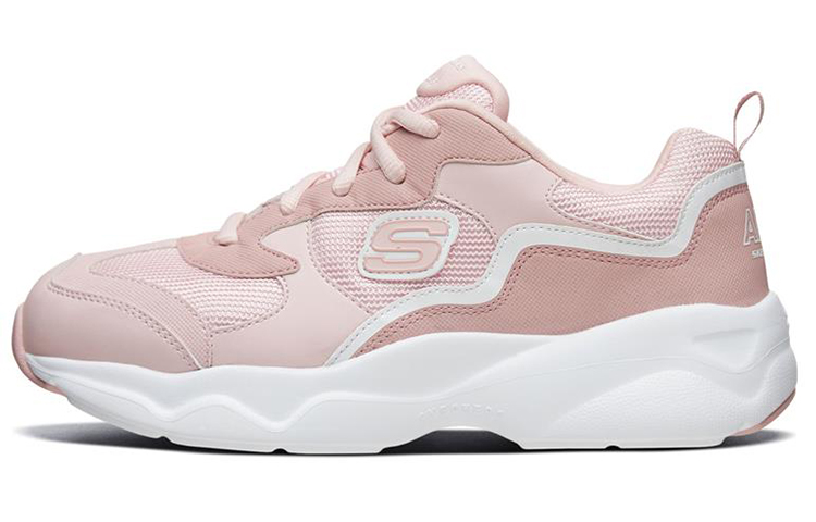 (Women) Skechers D Lites Airy Low-Top Daddy Shoes Light-Pink 66666231-LTPK