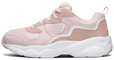 (Women) Skechers D Lites Airy Low-Top Daddy Shoes Light-Pink 66666231-LTPK (Women) Skechers D Lites Airy Low-Top Daddy Shoes Light-Pink 66666231-LTPK