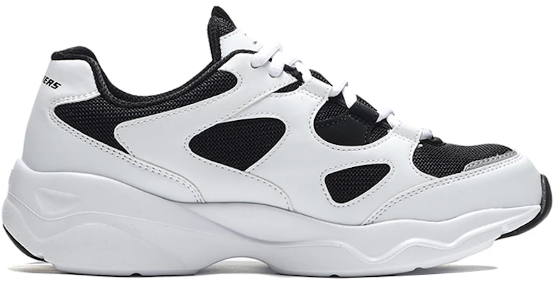(W) スケッチャーズ D'Lites エアリー ダッドシューズ 白黒 88888364-WBK Order (W) スケッチャーズ D'Lites エアリー ダッドシューズ 白黒 88888364-WBK
