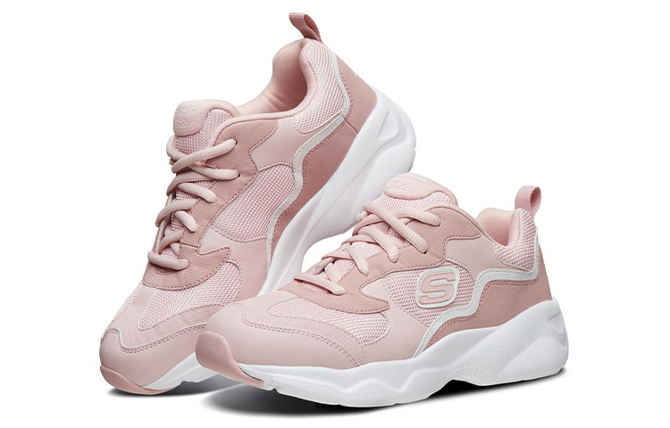 Lookbook (W) Skechers D Lites Airy Scarpe Rosa Chiaro da Donna Sneakers Daddy Low-Top 66666231-LTPK