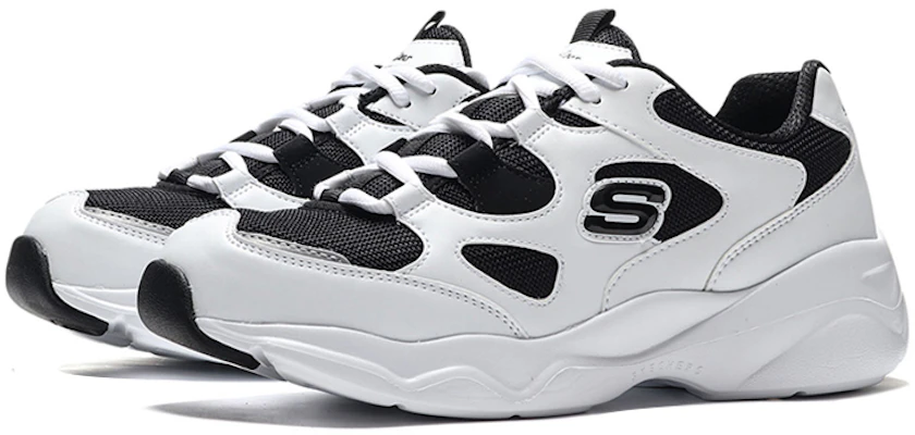 (W) スケッチャーズ D'Lites エアリー ダッドシューズ 白黒 88888364-WBK Lookbook (W) スケッチャーズ D'Lites エアリー ダッドシューズ 白黒 88888364-WBK