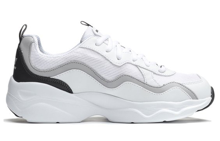 Order (W) Skechers D'Lites Airy Zapatillas Running Blanco/Gris/Negro 88888201-WLGY