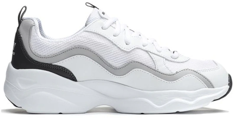 (W) Skechers D'Lites Airy Zapatillas Running Blanco/Gris/Negro 88888201-WLGY Order (W) Skechers D'Lites Airy Zapatillas Running Blanco/Gris/Negro 88888201-WLGY