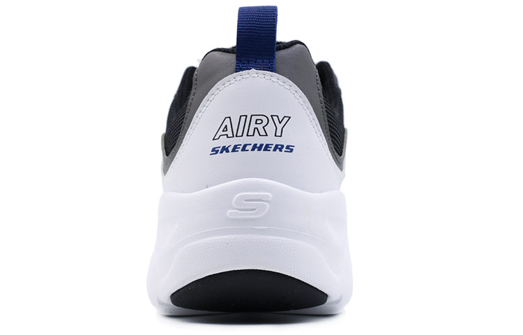 Shop (W) Skechers D Lites Airy Baskets Basses Running Blanc/Gris 88888201-WCC