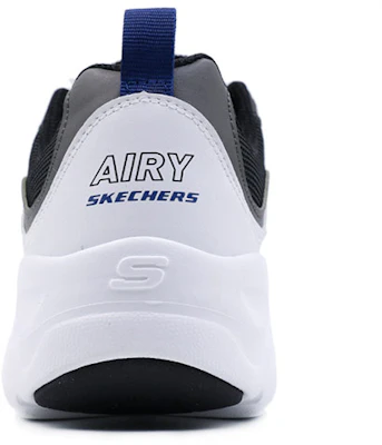 (W) Skechers D Lites Airy Baskets Basses Running Blanc/Gris 88888201-WCC Shop (W) Skechers D Lites Airy Baskets Basses Running Blanc/Gris 88888201-WCC
