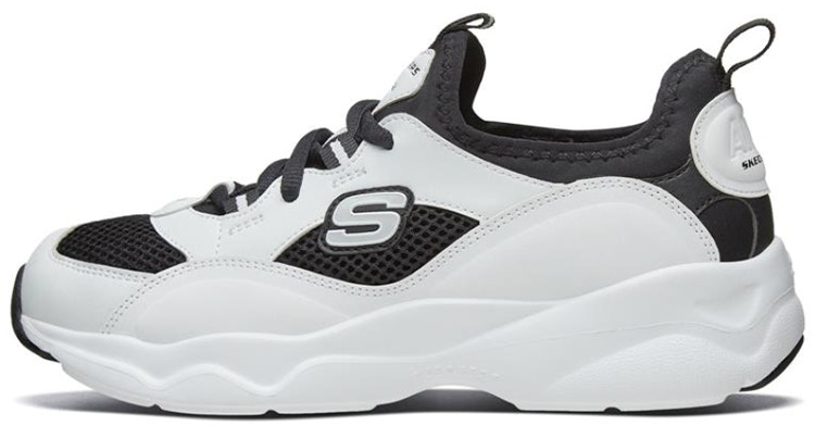 women-skechers-d-lites-airy-low-white-black-66666207-bkw