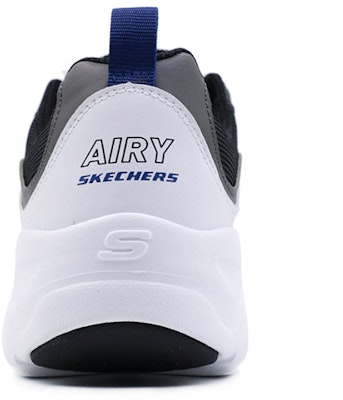 (Women) Skechers D Lites Airy Low-Top Running Shoes White/Grey 88888201-WCC Shop (Women) Skechers D Lites Airy Low-Top Running Shoes White/Grey 88888201-WCC