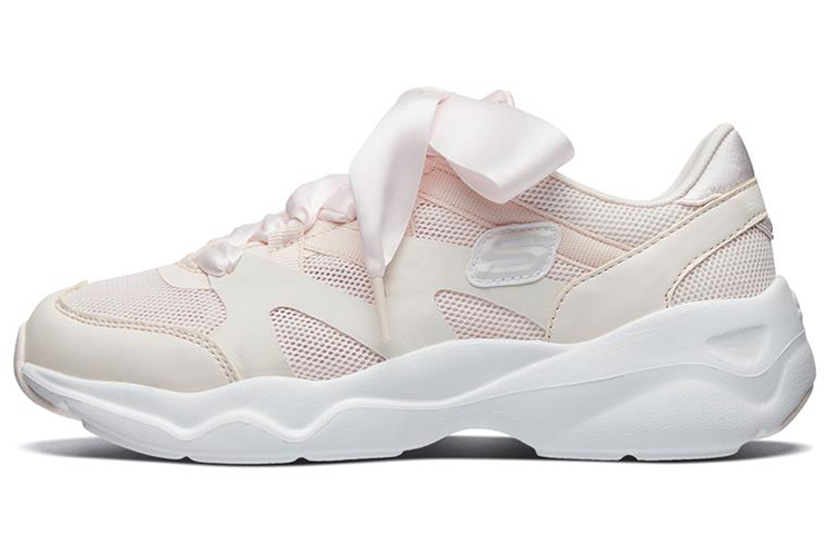 (Women) Skechers D'Lites Airy Low Top Sneakers Pink/White 66666203-WPK