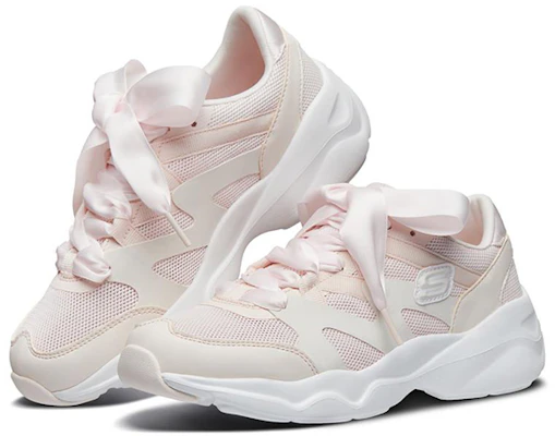 (W) Skechers D''Lites Airy Baskets Basses Rose/Blanc 66666203-WPK Lookbook (W) Skechers D''Lites Airy Baskets Basses Rose/Blanc 66666203-WPK