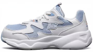 (W) スケッチャーズ D'Lites エアリー 白/青 88888105-WBL Buy (W) スケッチャーズ D'Lites エアリー 白/青 88888105-WBL