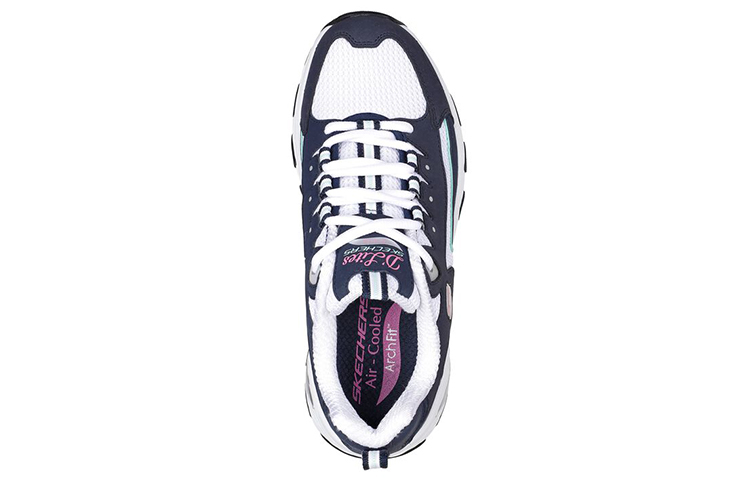 (W) Skechers D'Lites Arch Fit 'Better Me Blue and White' 圖 4