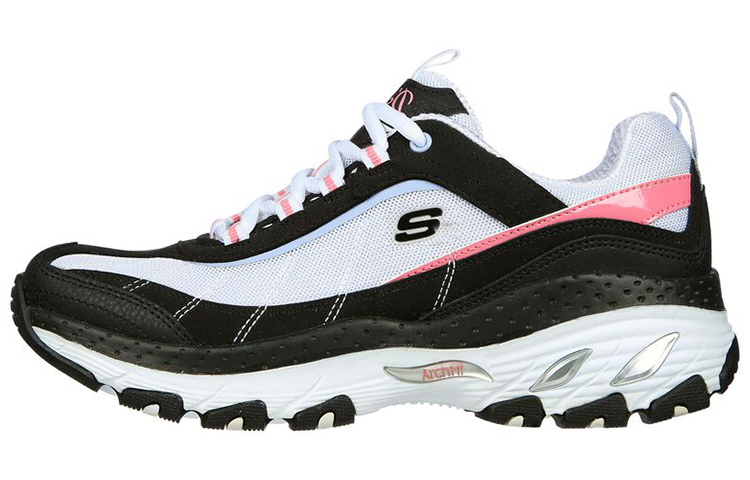 (Women) Skechers D'lites Arch Fit 'Black Pink Naturalist' 149801-BKWP
