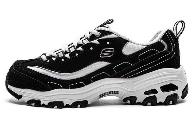 Buy (Women) Skechers D Lites Low-Top Daddy Shoes Black 99999720-BKW
