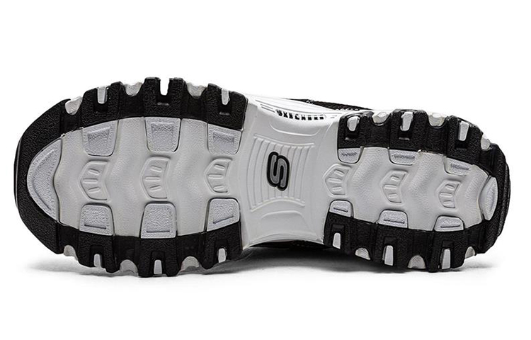 Purchase (Women) Skechers D Lites Low-Top Daddy Shoes Black 99999720-BKW