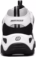 Purchase (Women) Skechers D'Lites low Dad Shoes Black/White/Grey 12493-BKW