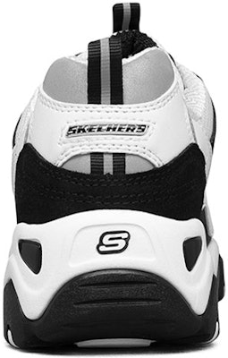 (W) Skechers D'Lites Low Kasut Ayah Hitam/Putih/Kelabu 12493-BKW Purchase (W) Skechers D'Lites Low Kasut Ayah Hitam/Putih/Kelabu 12493-BKW