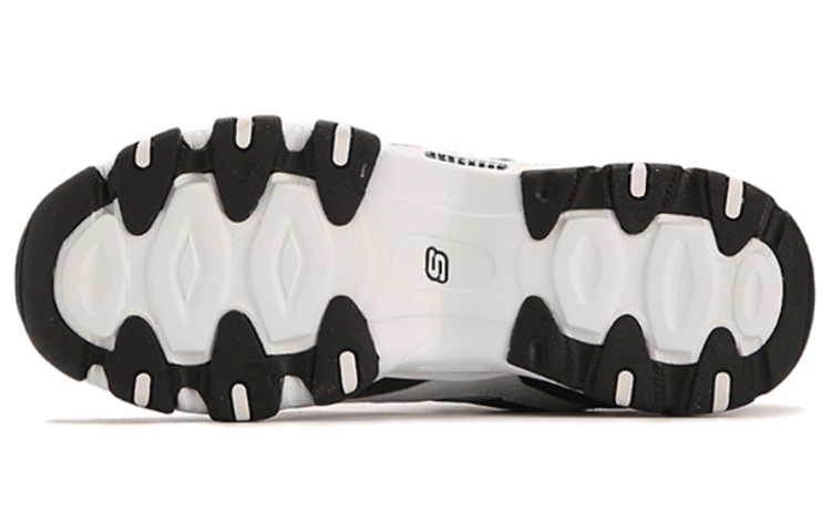 Details for (W) Skechers D'Lites Low Kasut Ayah Hitam/Putih/Kelabu 12493-BKW