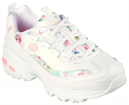 (W) Sneakers Skechers D''Lites Blooming Fields ''Blanc Multi'' 149794-WMLT Lookbook (W) Sneakers Skechers D''Lites Blooming Fields ''Blanc Multi'' 149794-WMLT