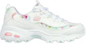 Sizing (W) Sneakers Skechers D''Lites Blooming Fields ''Blanc Multi'' 149794-WMLT