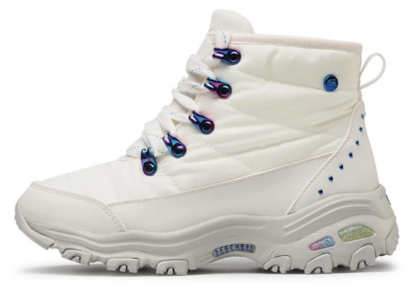 (Women) Skechers D'Lites Boots 'White' 167088-WMLT Buy (Women) Skechers D'Lites Boots 'White' 167088-WMLT