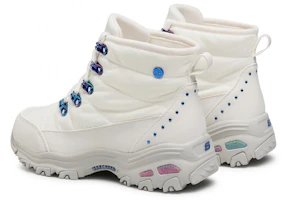 Shop Skechers D’lites 馬丁靴 女款 白色