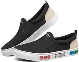 (W) Skechers V'lites Sepatu Kanvas Hitam 66666346-BLK Lookbook (W) Skechers V'lites Sepatu Kanvas Hitam 66666346-BLK